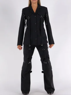 OFF-WHITE Giacche<GIACCA CARGO Nero