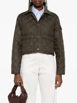 MONCLER Giacche<GIACCA CHITRE Giallo, Marrone