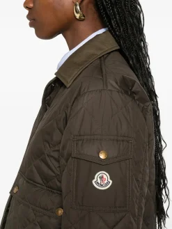 MONCLER Giacche<GIACCA CHITRE Giallo, Marrone
