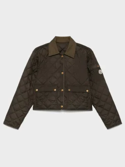 MONCLER Giacche<GIACCA CHITRE Giallo, Marrone