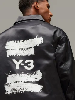 Y-3 Giacche|Giacche<GIACCA COACH GFX UNISEX Nero