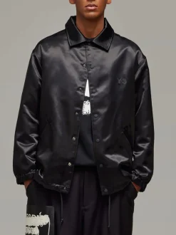 Y-3 Giacche|Giacche<GIACCA COACH GFX UNISEX Nero