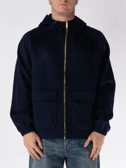 DRÔLE DE MONSIEUR Giacche<GIACCA CON CAPPUCCIO Blu