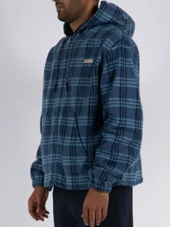 MARNI Giacche<GIACCA CON CAPPUCCIO Blu, Nero