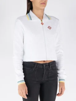 CASABLANCA Giacche<GIACCA CROPPED Bianco