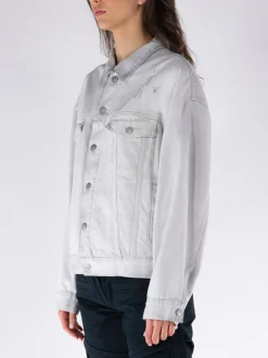 MM6 MAISON MARGIELA Giacche<GIACCA DENIM Grigio