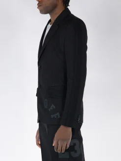 OFF-WHITE Giacche<GIACCA FORMAL VARS DRYWO COUTRY Nero