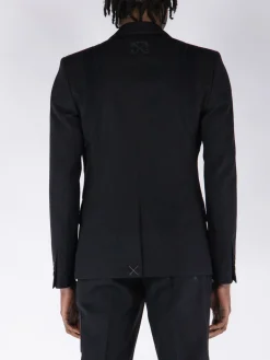OFF-WHITE Giacche<GIACCA FORMAL VARS DRYWO COUTRY Nero