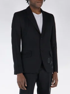 OFF-WHITE Giacche<GIACCA FORMAL VARS DRYWO COUTRY Nero