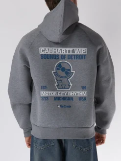 CARHARTT WIP Giacche<GIACCA HARTTRONIX CAR-LUX HOODED Bianco, Blu, Grigio