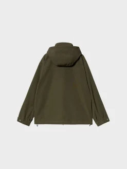 CARHARTT WIP Giacche<GIACCA IMPERMEABILE IRWIN Arancione, Bianco, Verde