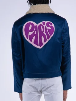 KENZO Giacche<GIACCA 'HEART' Bianco, Blu