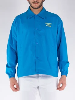 DROLE DE MONSIEUR Giacche<GIACCA LA VESTE SLOGAN Blu, Giallo