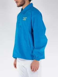 DROLE DE MONSIEUR Giacche<GIACCA LA VESTE SLOGAN Blu, Giallo