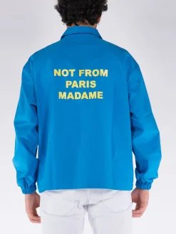 DROLE DE MONSIEUR Giacche<GIACCA LA VESTE SLOGAN Blu, Giallo