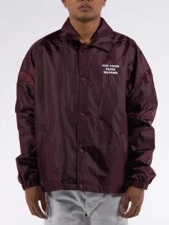 DROLE DE MONSIEUR Giacche<GIACCA LE VESTE POLAIRE Bianco, Rosso