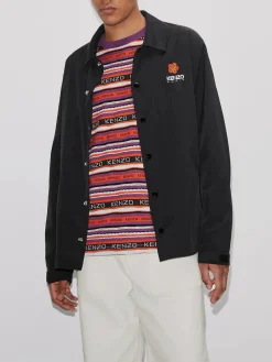 KENZO Giacche<GIACCA LEGGERA BOKE PLACED Nero