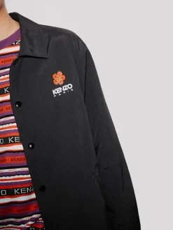 KENZO Giacche<GIACCA LEGGERA BOKE PLACED Nero