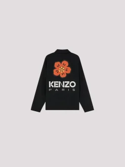 KENZO Giacche<GIACCA LEGGERA BOKE PLACED Nero