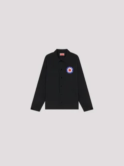 KENZO Giacche<GIACCA LEGGERA TARGET Nero