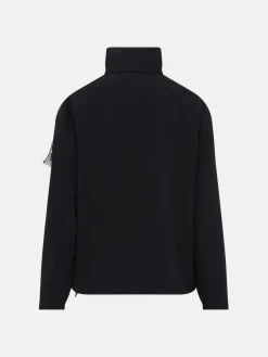 STONE ISLAND Giacche<GIACCA LIGHT SOFT SHELL-R_E.DYE Nero
