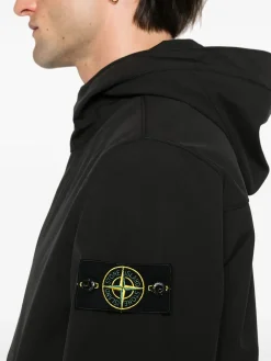STONE ISLAND Giacche<GIACCA LIGHT SOFTSHELL Nero