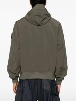 STONE ISLAND Giacche<GIACCA LIGHT SOFTSHELL Verde