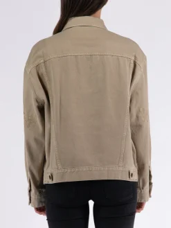 PALM ANGELS Giacche<GIACCA LOOSE BULL Beige