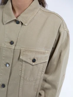 PALM ANGELS Giacche<GIACCA LOOSE BULL Beige