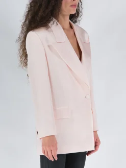 NINEMINUTES Giacche<GIACCA LUNAIR THE BLAZER DOUBLE Rosa