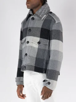ETRO Giacche<GIACCA MAGLIA Bianco, Grigio