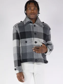 ETRO Giacche<GIACCA MAGLIA Bianco, Grigio