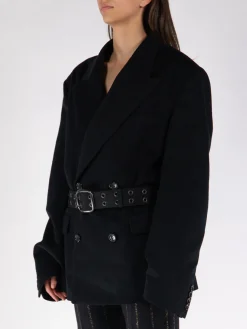 JUNYA WATANABE Giacche<GIACCA MONOPETTO Nero