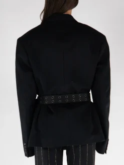 JUNYA WATANABE Giacche<GIACCA MONOPETTO Nero