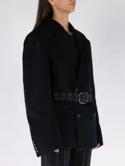 JUNYA WATANABE Giacche<GIACCA MONOPETTO Nero