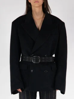 JUNYA WATANABE Giacche<GIACCA MONOPETTO Nero