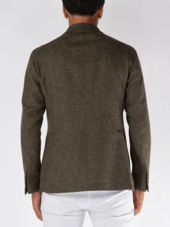 TAGLIATORE Giacche<GIACCA MONOPETTO CON COLLO REVER Marrone
