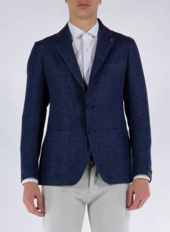 TAGLIATORE Giacche<GIACCA MONTECARLO MONOPETTO Blu