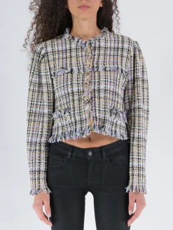 ISABEL MARANT Giacche<GIACCA NAMEO Bianco, Nero, Rosa, Viola