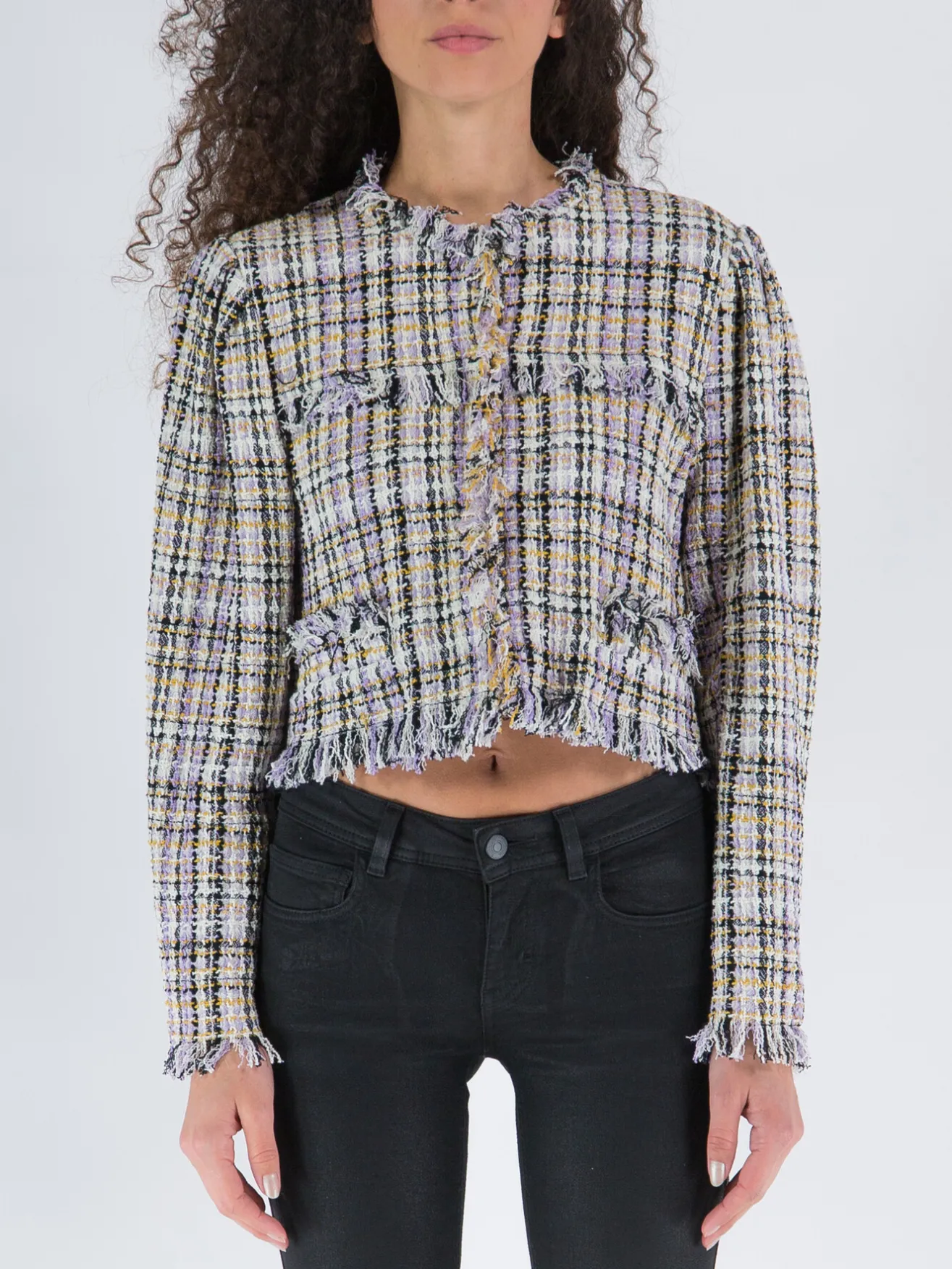 ISABEL MARANT Giacche<GIACCA NAMEO Bianco, Nero, Rosa, Viola