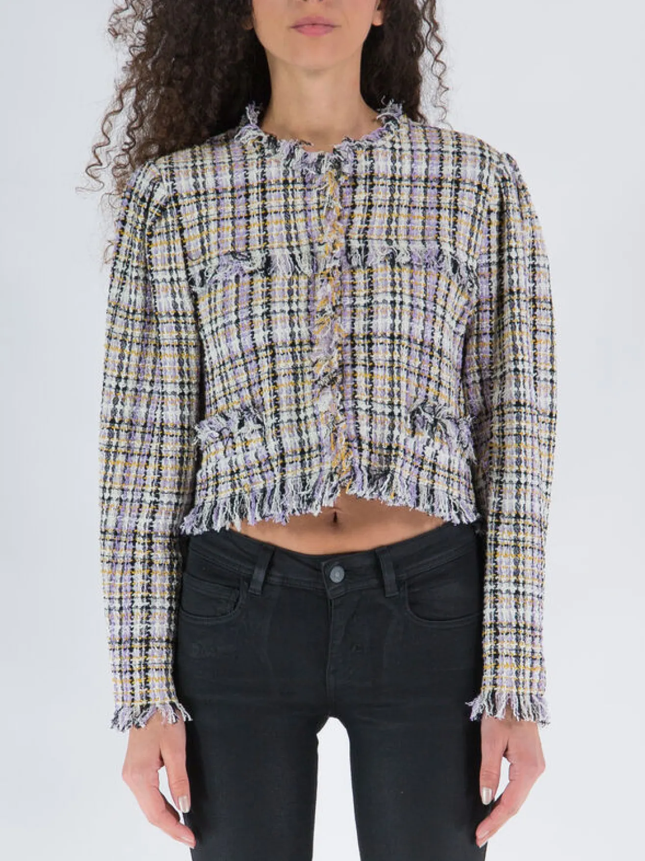 ISABEL MARANT Giacche<GIACCA NAMEO Bianco, Nero, Rosa, Viola