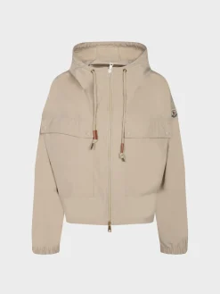 MONCLER Giacche<GIACCA PARKA CON CAPPUCCIO SAUVAN Rosa