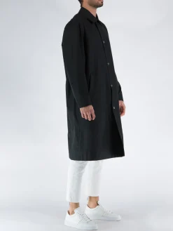 JIL SANDER Giacche<GIACCA PARKA OVER REGULAR FIT FULLY LINED Nero