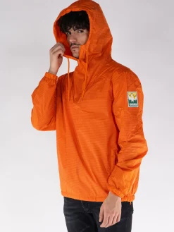 HIKERDELIC Giacche<GIACCA RIPSTOP CONWAY SMOKE Arancione