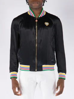 CASABLANCA. Giacche<GIACCA SILK SOUVENIR Nero
