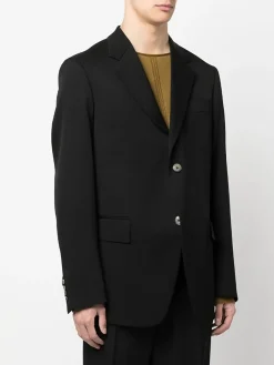 LANVIN Giacche<GIACCA SINGLE BREASTED FASHION Nero