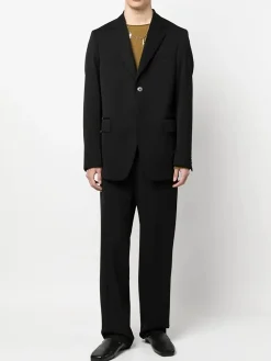 LANVIN Giacche<GIACCA SINGLE BREASTED FASHION Nero
