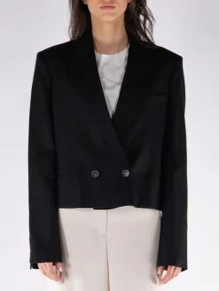 STELLA MCCARTNEY Giacche<GIACCA SPENCER Nero