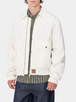 CARHARTT WIP Giacche<GIACCA STANTON Bianco