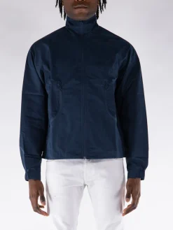 ARTE Giacche<GIACCA TRACK CURVE ZIPPER Blu